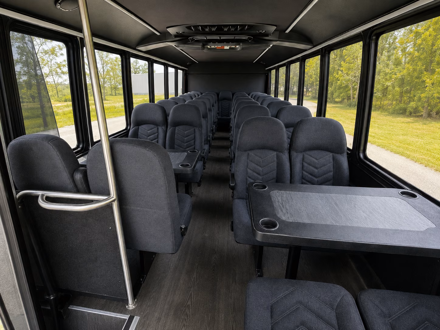 hialeah 18 passenger minibus interior