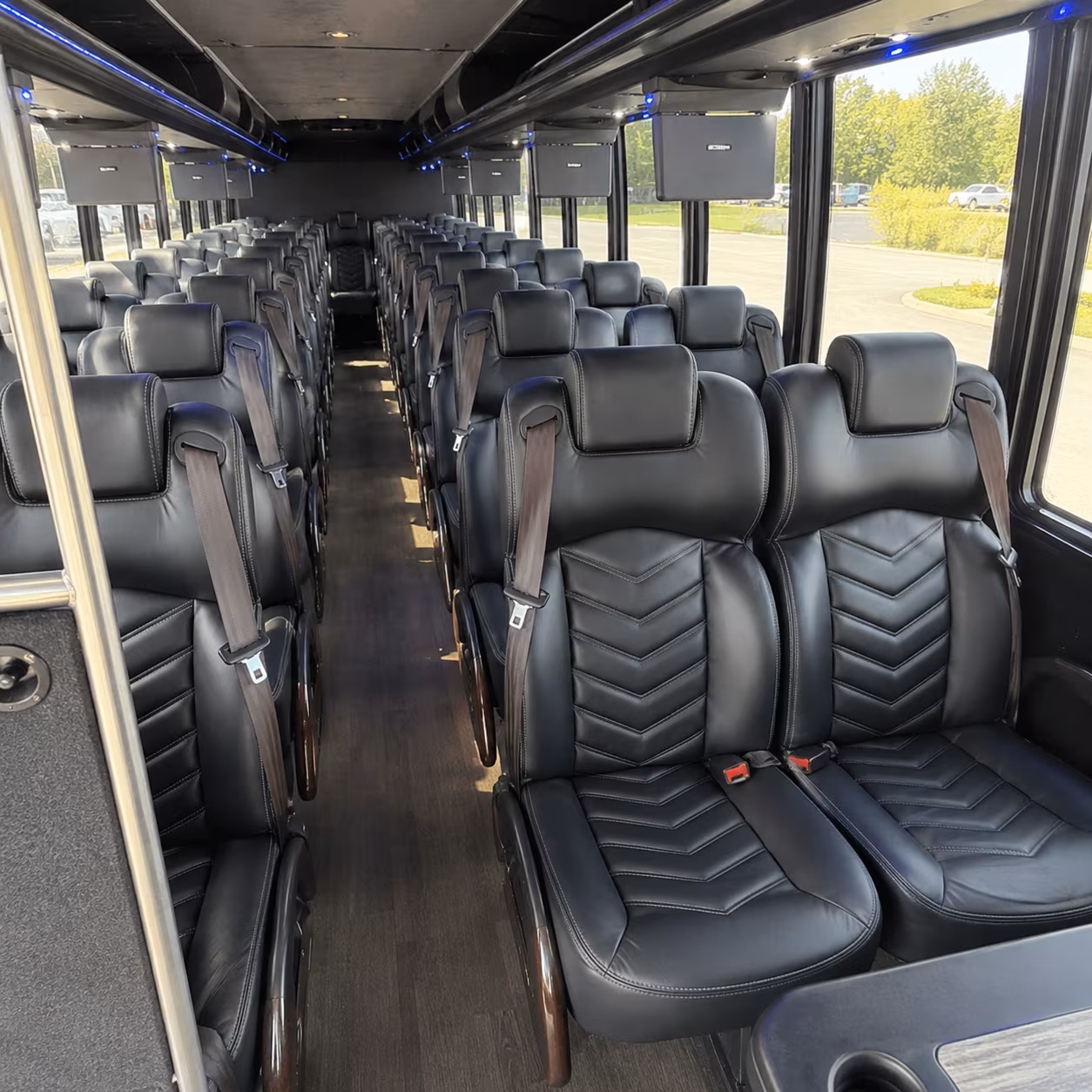 hialeah 25 passenger minibus interior
