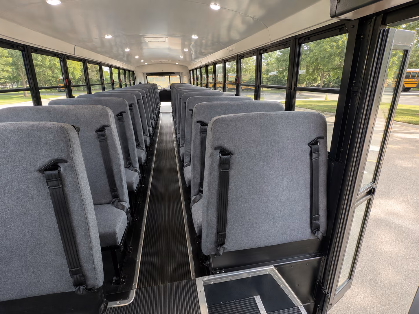 hialeah school bus interior