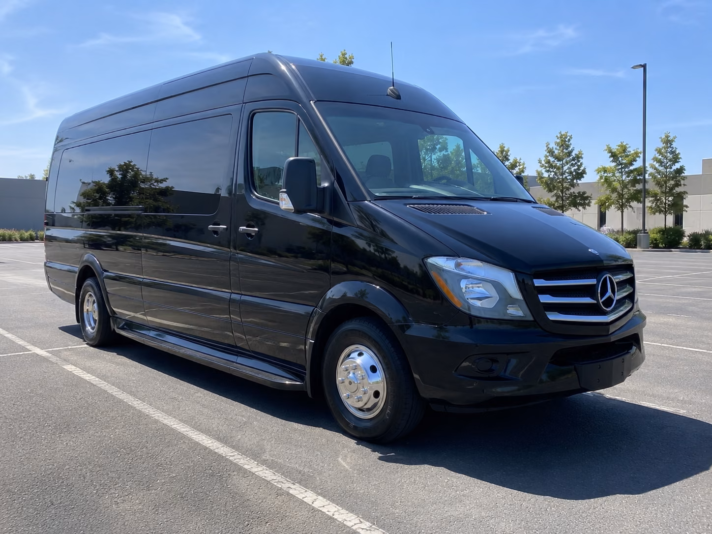 hialeah sprinter van with driver