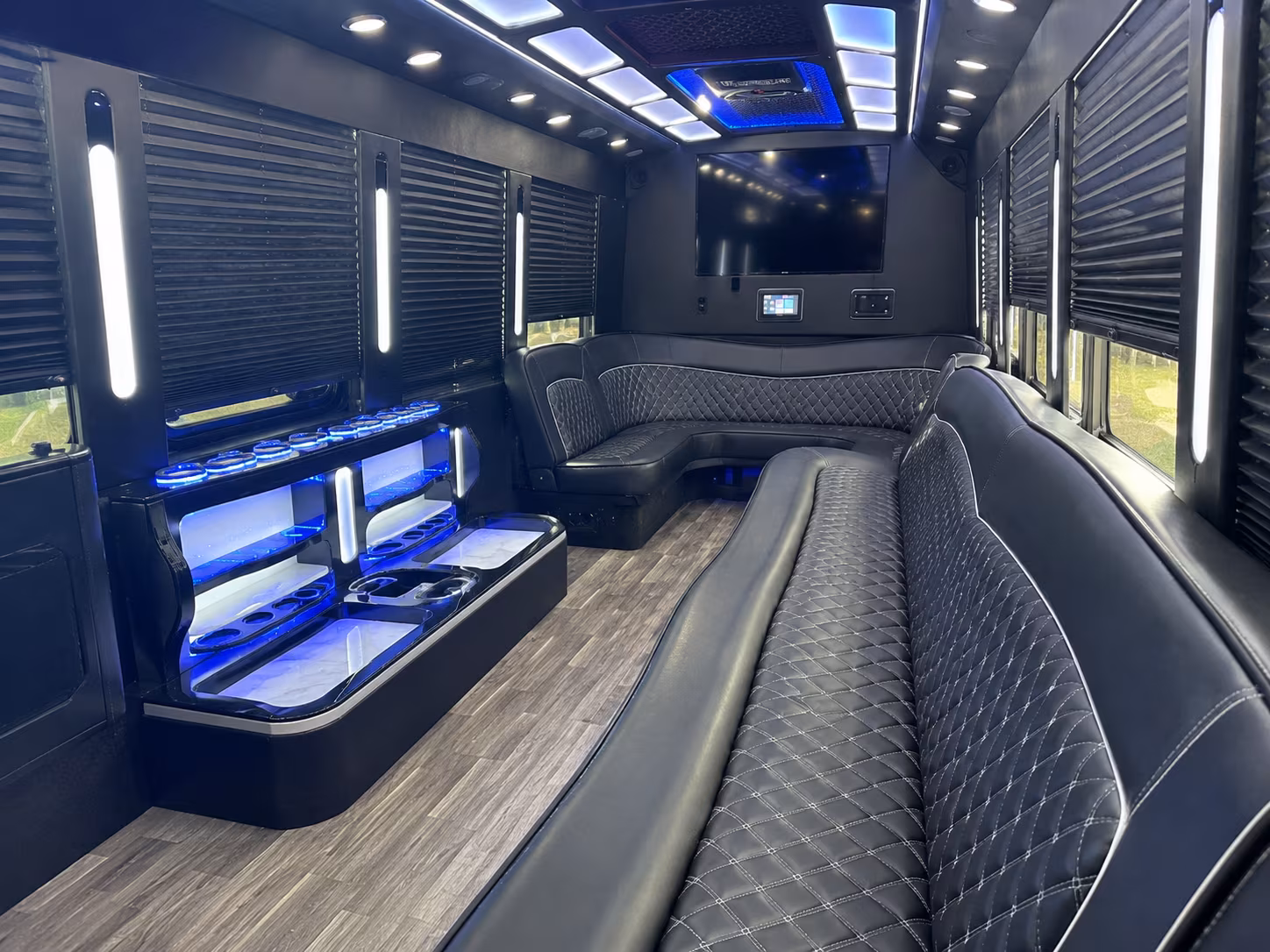 hialeah wedding party bus rental